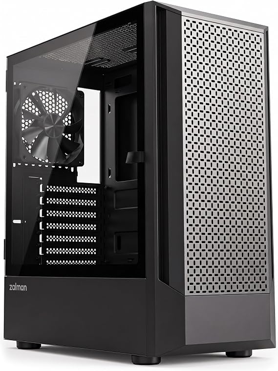 Zalman FIT Basic ATX Mid-Tower Desktop Computer Gaming PC Case