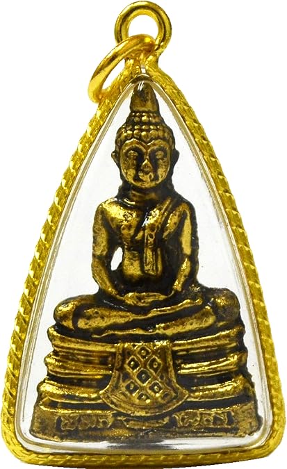 Lucky Jewelry Amulets Thai Buddha Phra Phuttha Sothorn Wat Sothon Wararam Worawihan Pendent