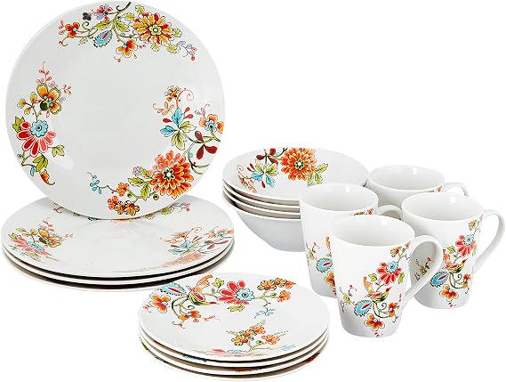 Gibson Home Doraville 16 Piece Dinnerware Set
