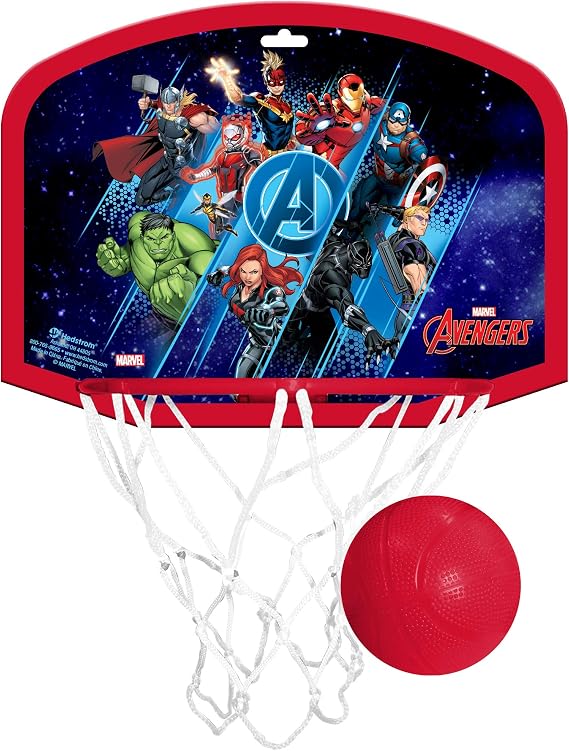 Hedstrom Over The Door Basketball Hoop Set, Marvel Avengers