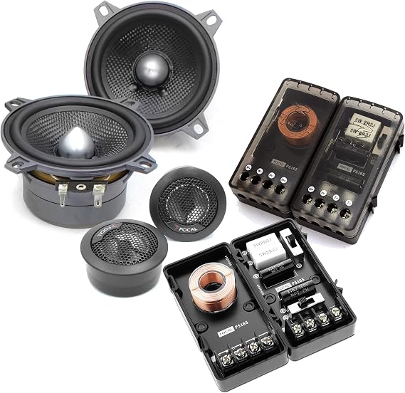 Focal 100A1 SG 4" 2-Way Component Speakers System No Grills Included (Performance Crossovers)