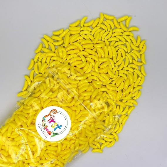 FirstChoiceCandy Banana Heads Hard Candy, In Resealable Bag, 2Lb