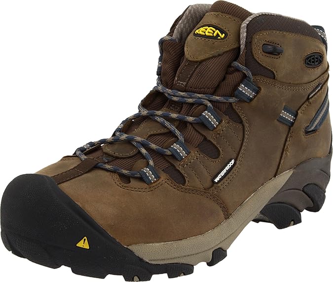 KEEN Utility Men's Detroit Mid Steel Toe Work Boot