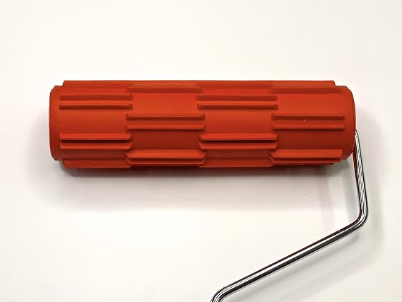 Horizontal Skip Skip Pattern - Decorative Art Roller - 7" Texture Roller