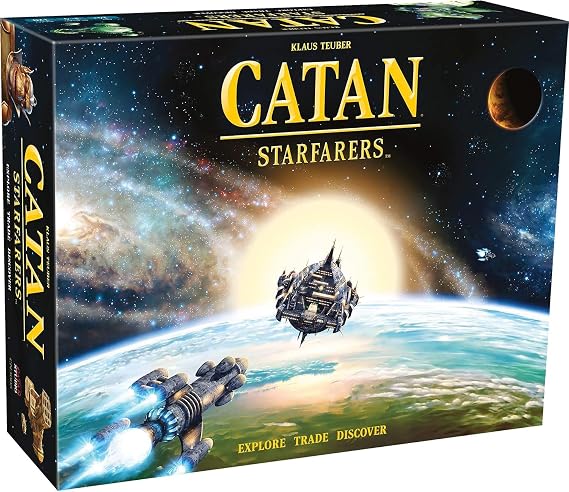 CATAN Starfarers, Board Game | Compete for Galactic Council Ambassadorship, Strategy Game for Teens and Adults, Ages 14+, 3-4 Players, 120 Minute Playtime