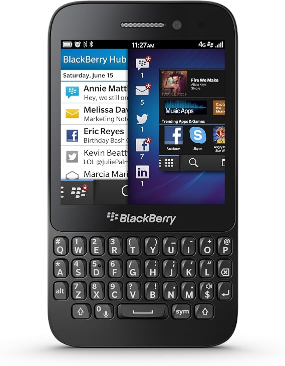 BlackBerry PRD-50741-097 - BLACKBERRY Q5 SQR100-2 UK - QWERTY BLACK