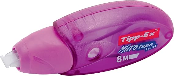 BIC Tipp-Ex Microtape Twist Correction Tape 8 m x 5 mm Sky Blue