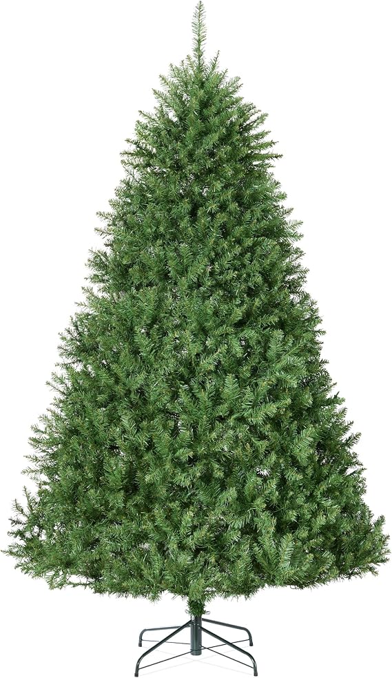 Best Choice Products Douglas Fir Christmas Tree, 4.5ft Unlit Artificial Full Fir Holiday Decoration, Realistic Appearance w/Metal Stand