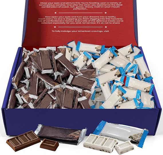 Snack Assortment Chocolate Hamper, 600g, Mixed Chocolate Gift Box with Milk Chocolate, Special Dark, and Cookies 'n' Creme Varieties