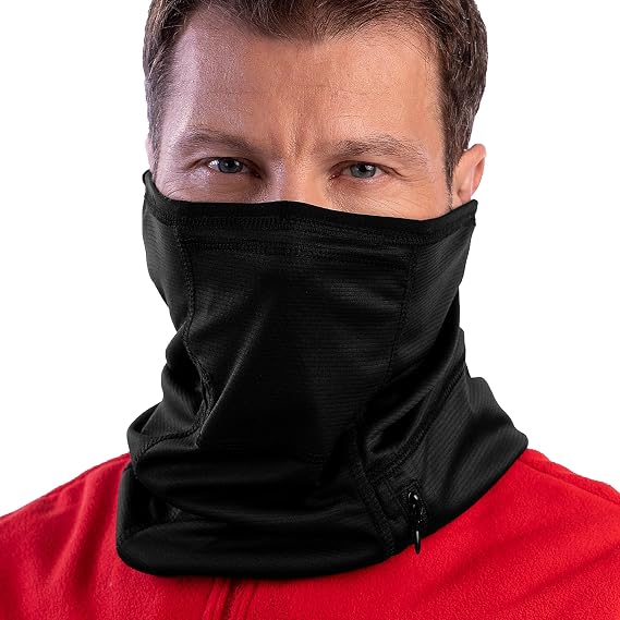 SCOTTeMASK Hidden Pocket Gaiter, 3 Pockets, Lightweight Design for Travel