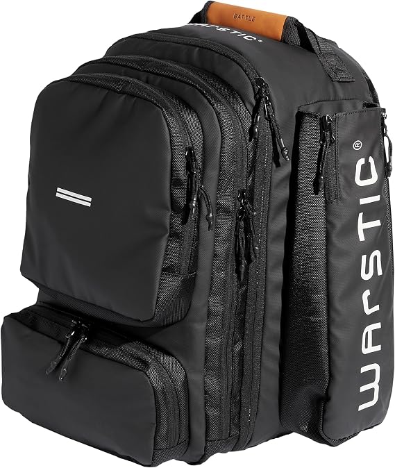 WARSTIC Warriors Bat Pack Tactical Two-Strap Water-Resistant Baseball & Softball Gear Bag with Dual Bat Holder