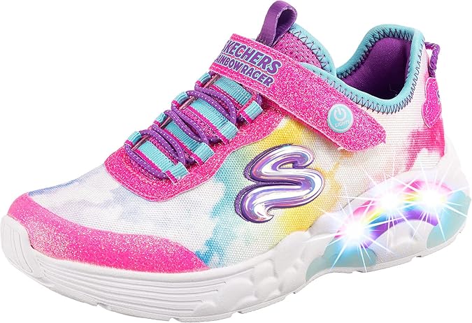 Skechers Rainbow Racer Girls' Toddler-Youth Sneaker