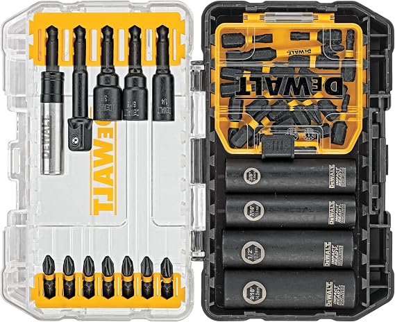 DEWALT Screwdriver Bit Set, Impact Driver Bit Set, FlexTorq, 35-Piece (DWA2T35IR)