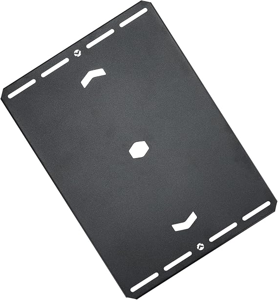 camping moon Cover Plate for Flat Burner IGT Top Plate Bridge Table Lid Stainless Steel Black CK-25BK