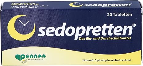 Sedopretten 50 mg Tablets Pack of 20