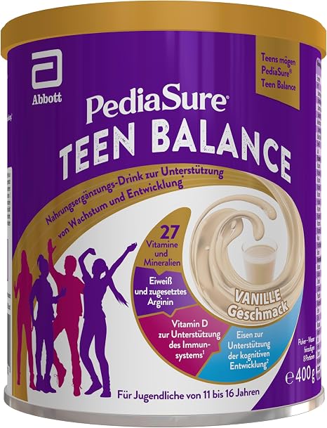 Pediasure Teenbalance Vanilla 400g for Growth Development Immunity
