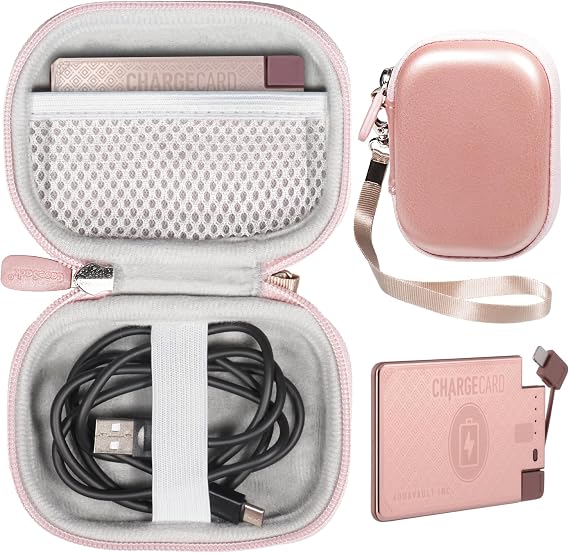 Case for AquaVault Ultra Thin Emergency Phone Charger (Pink)