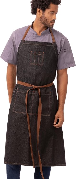 Chef Works Unisex Memphis Chefs Bib Apron