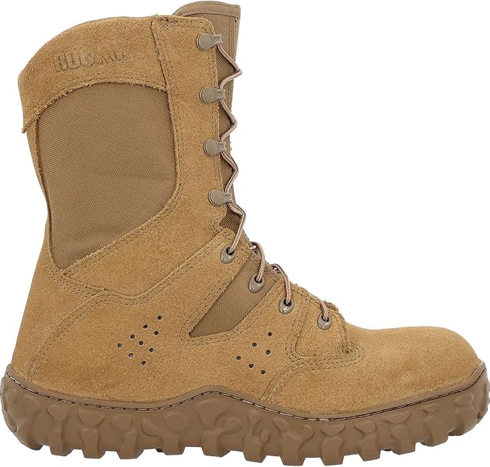 ROCKY S2V Predator Composite Toe Military Boot, Coyote Brown, Size 7(W)