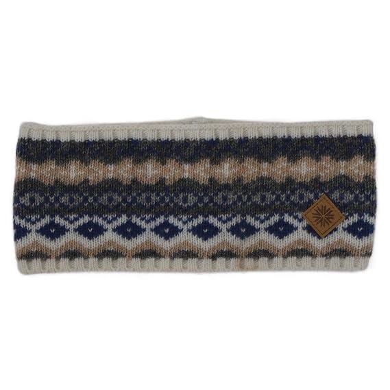ICEWEAR Skruur wool blend Nordic headband (White)