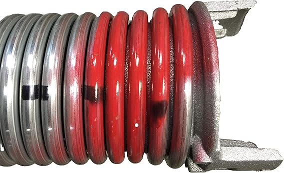 Clopay Garage Door Ez-Set Torsion Spring Red A .225 x 1.75 inches x 44 inches Left Hand OEM, Brown