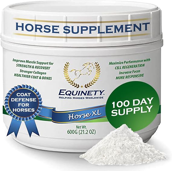 100-Day Supply Equinety Horse XL Powder Horse Supplement with Amino Acids