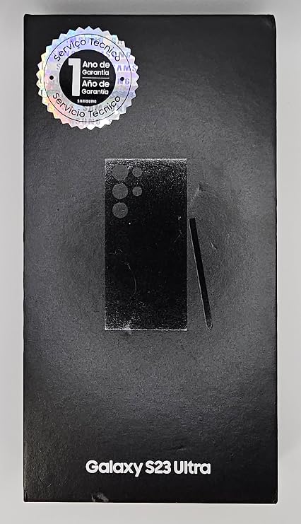 SAMSUNG Samsung Galaxy S23 Ultra 5G (SM-S918B/DS) Dual SIM 256GB/ 8GB RAM, GSM Unlocked International Version - Phantom Black