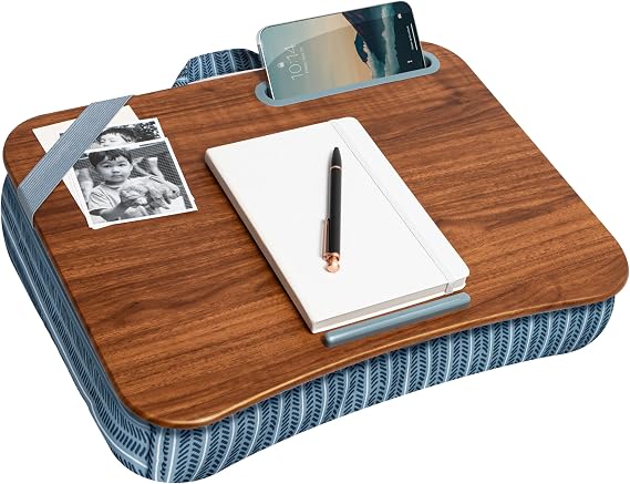 LAPGEAR Designer Lap Desk Arrow Stripes, Fits 15.6 Laptops