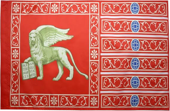 AZ FLAG Venice Flag 3' x 5' for a Pole - Venezia Flags 90 x 150 cm - Banner 3x5 ft with Hole
