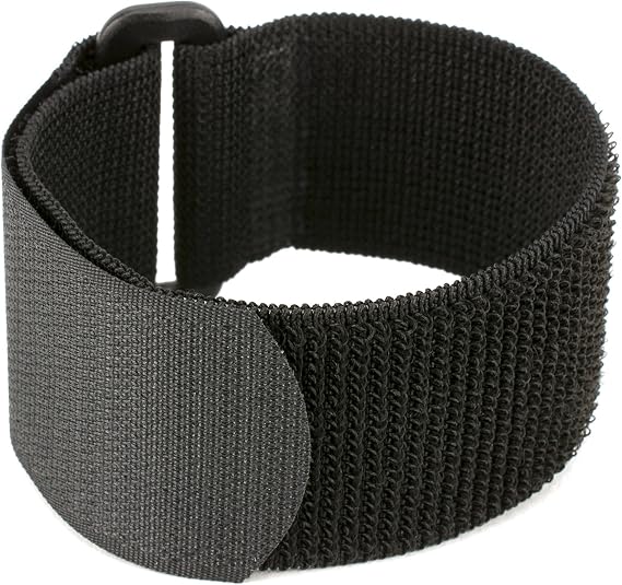 All Purpose Elastic Cinch Strap - 8 x 1 Inch - 5 Pack