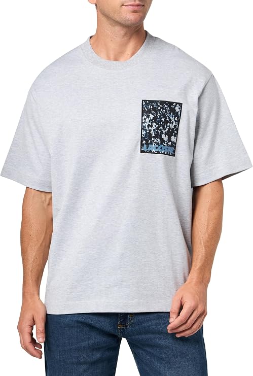 Lacoste Men's Loose Fit Thick Jersey T-Shirt