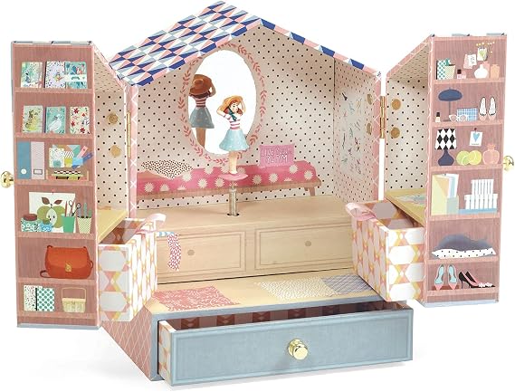 DJECO, Kids musical jewelry box, Unicorn Dream, Ages 6+