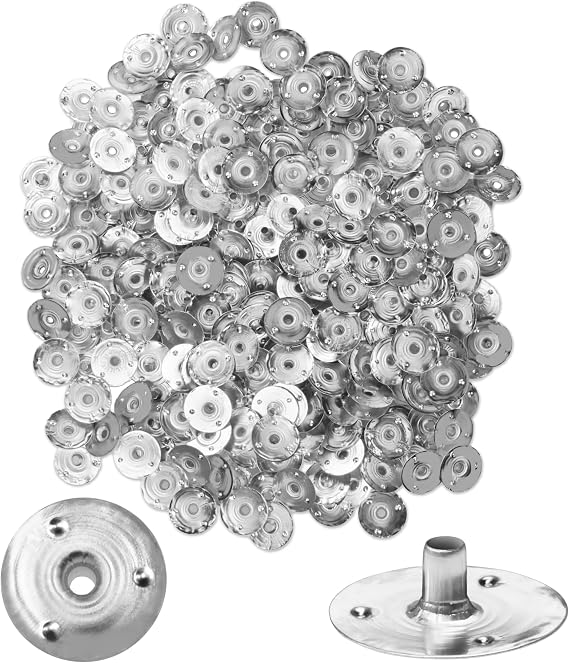 VViViD Candle Wick Base 260 pcs, DIY Candle Making Metal Sustainer Tabs, in A Wax Melting Bag