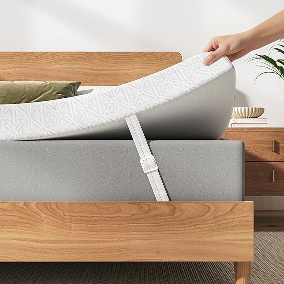 Memory Foam Mattress Topper, 8cm Thickness Mattress Topper Single Bed with Anti-Slip Breathable Washable Cover, Back Pain Relief, Single Size 90x190x8cm
