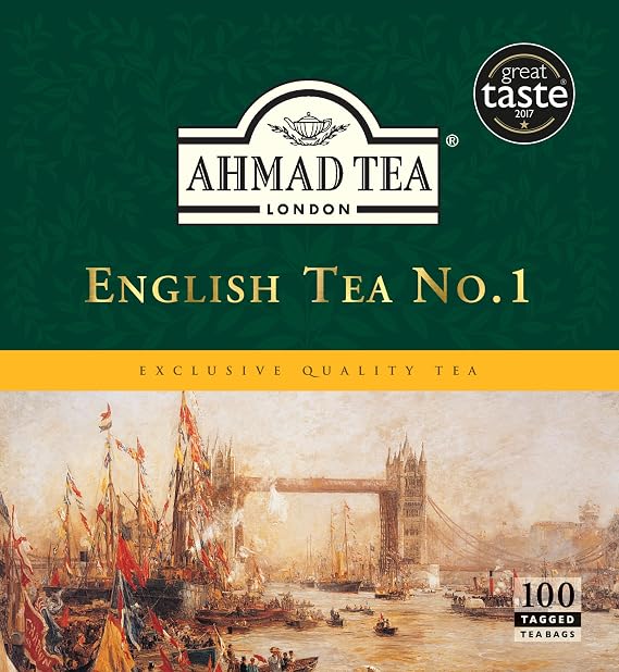Ahmad Tea English Tea No.1, 100 Count