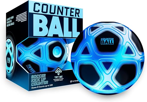 strikesphere SBCB1A-SS-AMAZDE Football Toys, Blue and White, One Size