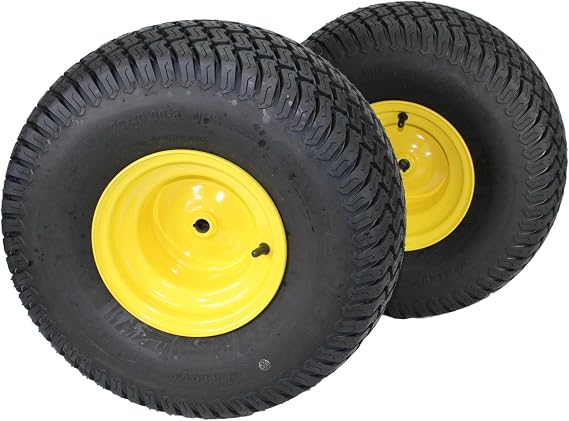 Antego 20x10.00-8 Lawn Mower Tire & Wheel Assembly ATW-003 4 Ply, Set of 2 | Pre-mounted mower assembly; ATW-003, 4 Ply. Verify size, hub or bolt pattern, offset and clearance.