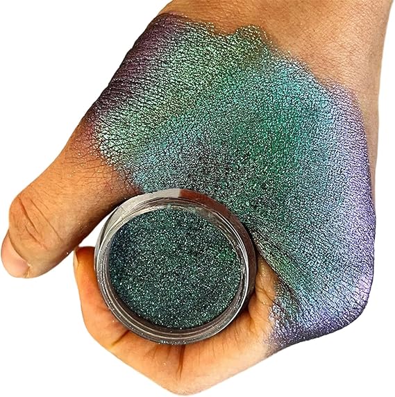 Eyeshadow Intense Color Shifting MultiChromes Eyeshadow Makeup Palette, Quick Drying Not Creasing Eye Makeup Duochrome Eye Shadows Palette