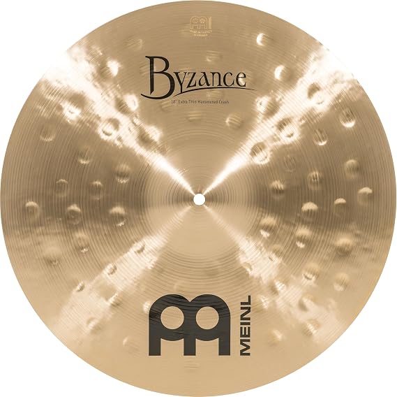 Meinl Cymbals B18ETHC Byzance 18-Inch Traditional Extra Thin Hammered Crash Cymbal (VIDEO)