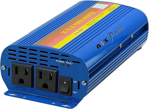 36V DC to 110V AC 600W Power Inverter | 29V ~ 45V Input Range, True Pure Sine Wave