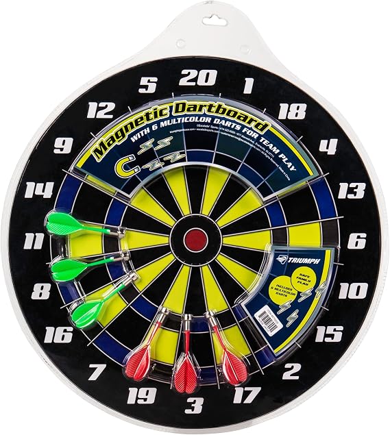 Triumph Magnetic Dartboard Set