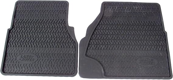Land Rover Genuine RTC8098AB Front Rubber Floor Mats for Defender