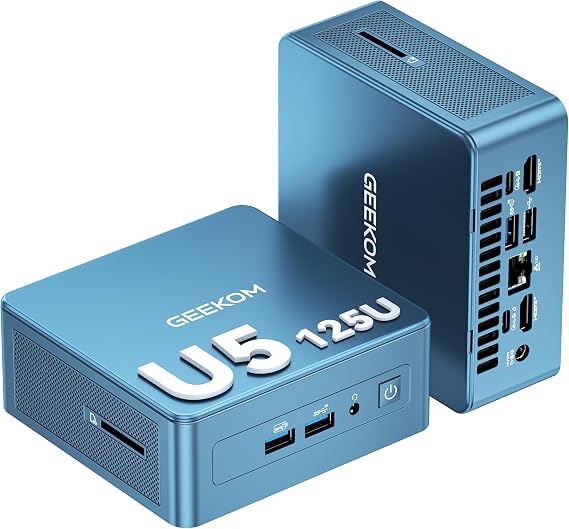 GEEKOM IT12 2026 Mini PC Intel Core Ultra 5 125U (AI Boost)