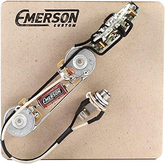 Emerson Custom 3-way Prewired Kit for Fender Telecaster - 500K Pots