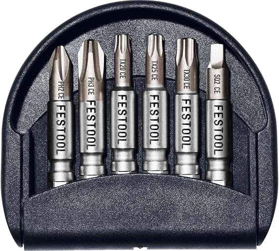 Festool 205088 Centrotec 6-Piece Bit Assortment