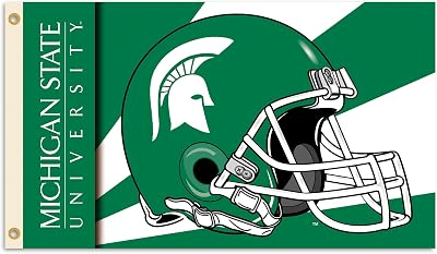 NCAA 3 X 5 Helmet Design Flag with Grommets