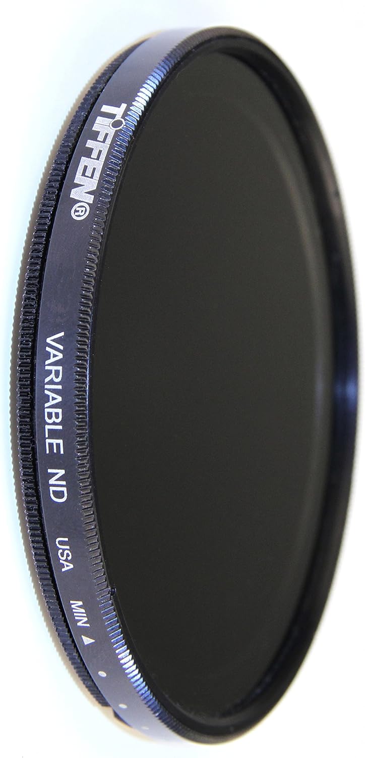 Tiffen 72VND 72mm Variable Neutral Density Camera Filter|2 to 8-Stop|Light Control|Film and DigitalVideoPhotography