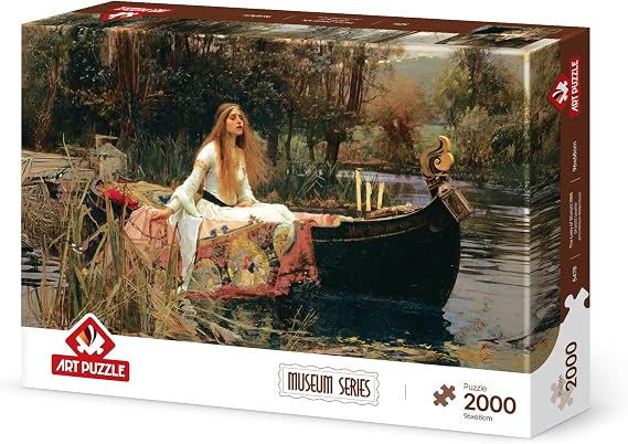 Art Puzzle Lady of Shalott,1888 2000 Piece Puzzle