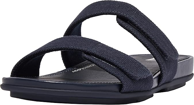 FitFlopTM Women's Gracie Adjustable Two-Bar Canvas Slide Sandal