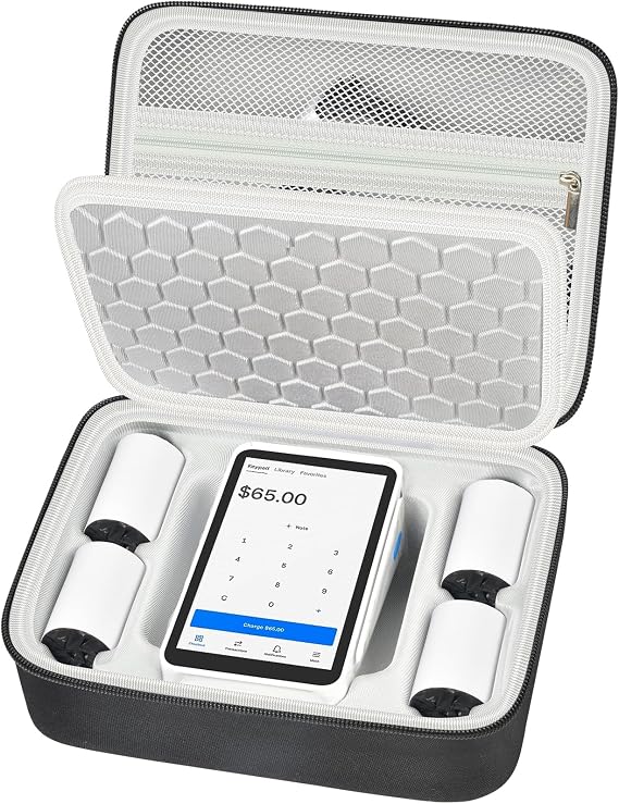 COMECASE Hard Carrying Case for Square Terminal Credit Card Reader